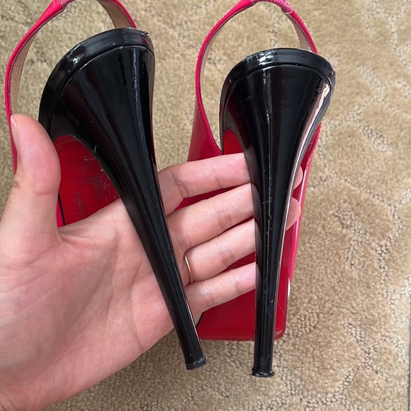 Christian Louboutin Lady Peep Slingback - Picture 13 of 16